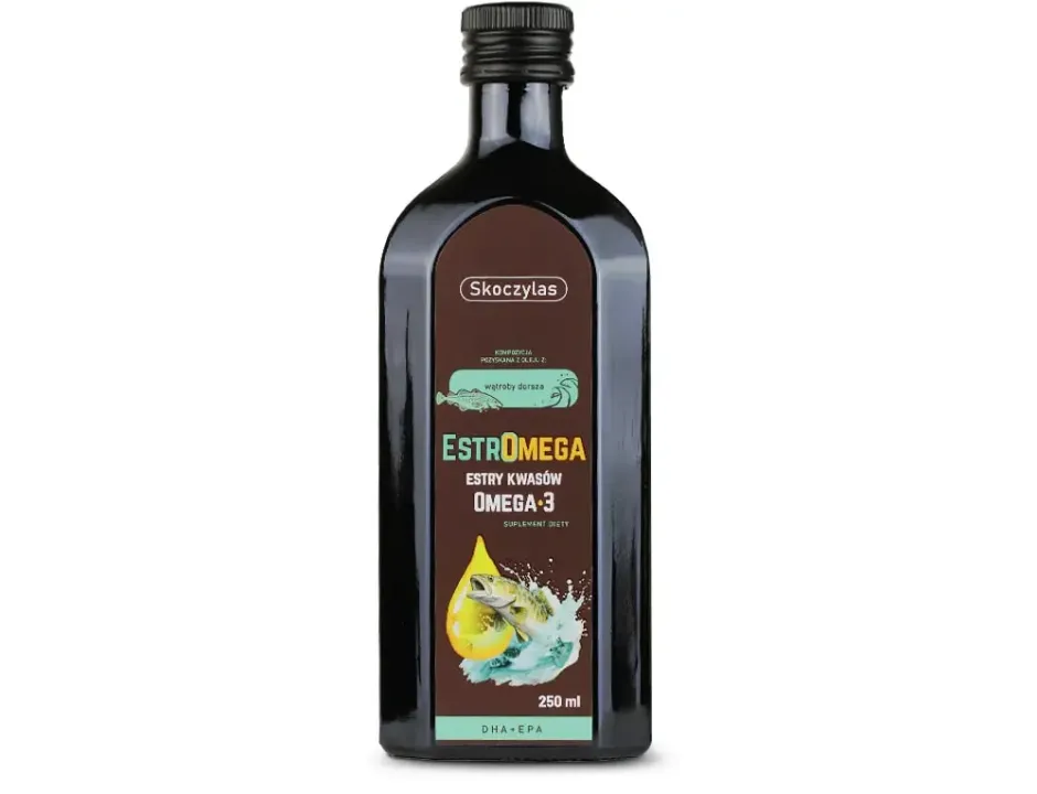 Estromega rybie kwasy omega 3 DHA+EPA 250 ml - 3