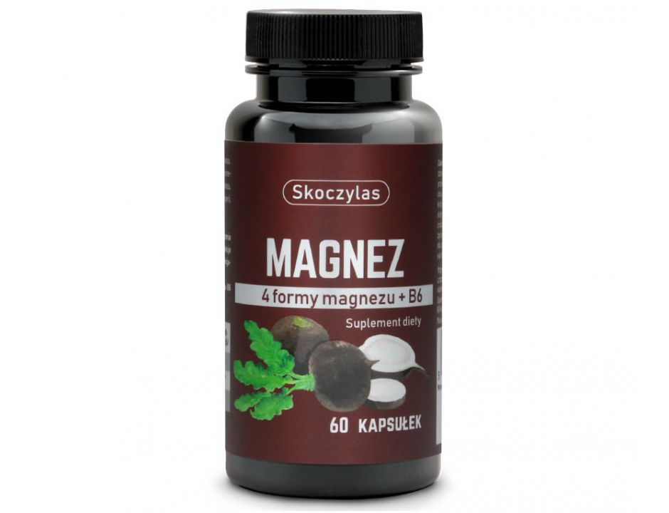 Magnez 4 formy - czarna rzepa - 2